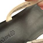 Madewell  The Dessa Toe Ring Sandal in Cream Silver 7.5 Photo 4