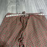 Vineyard Vines Red Green Whale Print PJ’s Bottom; Medium Photo 3