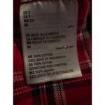 Charter Club Brand New  Women's Size Small 2 Piece Set Red Merry Plaid Pajama Photo 4