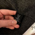 Theory  95% wool dark grey cardigan size small Photo 2