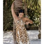 Anthropologie Vineet Bahl Printed Halter Dress Photo 10