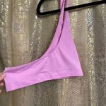 Free People  Intimately Pink Orchid One Shoulder Seamless Bralette XS/S NWOT Photo 1