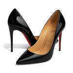Christian Louboutin  - Pigalle 120 Patent Calf Pumps Heel Pumps Sz 41 Photo 0