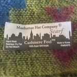 Manhattan Hat Company Cashmere Feel Aztec Preppy Western Coastal Cowgirl Scarf Black Photo 2