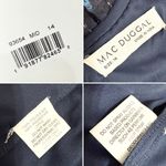 Mac Duggal Sequin Embellished Beaded Faux Wrap Gown Navy Blue Sz 14 NWT 93654 Photo 13