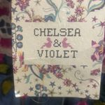 Chelsea and Violet Denim Embroidered Button Down Shirt Photo 5