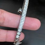 Shine Bright Swarovski Element SilverPlated Celestial Star Moon Slider Bracelet Photo 6
