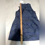 Ganni  botanical jacquard mini dress blue Photo 10