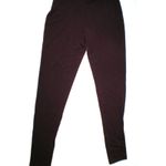 Natori New NWT Designer Dark Red Wine Pants Rayon Womens S Lounge Pajama PJ Tall Photo 5