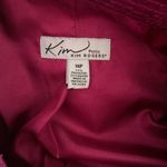 kim rogers  Elegant Fuchsia Women's Jacket.  Textured fabric. P2P 29”. SIZE 14P Photo 4