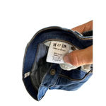 Ariat Real Denim Women's Blue Straight Leg Belt Looped Distressed Jean Size 28s Photo 9