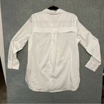 Marled Reunited Clothing women's button up collared shirt basic shirt size L White Size L Photo 9