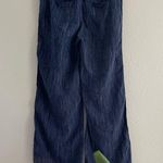 Athleta  Cabo Linen Wide Leg Pant Size 12/T Photo 8