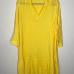 Bella Umbra 100% Linen Lagenlook MIDI Shift Dress Photo 0