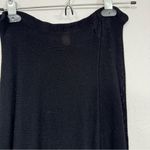 Anthropologie Vintage Cordelia Black Knit Midi Skirt Asymmetrical Hem Womens S Photo 1
