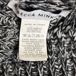 Rebecca Minkoff  Black and Gray Knit Beanie and Fingerless Gloves Photo 4