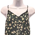 Uniqlo Maxi Dress XS Prairie Dark Floral Romantic Cottagecore Dark Florals Photo 0