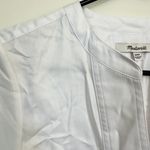 Madewell NWT  White V-Neck Long-Sleeve Top - Size: XXS Photo 5