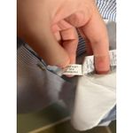 J.Crew NWT Women's Button Front Seersucker Blue White Stripe Tank Midi Dress 20 Photo 9