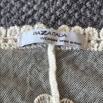 Piazza‎ Italia Lace Kimono Cover Up White Sheer Floral Made in Italy Size L Photo 1