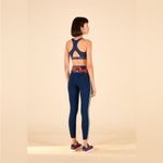 Farm Rio  x Adidas blue floral leggings Photo 2