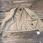 Liz Claiborne  Career Khaki Tan Women's One Button Blazer - Size SMALL NWT #120 Photo 6