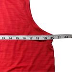 Fabletics Coral Red Pink Sleeveless Athletic Athleisure Workout Tank Top large Photo 3