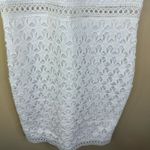 Lulus Come On Nova‎ White Crochet Lace Size Medium Dress Formal Wedding Wear Photo 6