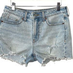 Old Navy  OG Super Straight‎ High Rise Distressed Denim Jeans Size 8 Photo 0
