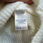 ee:some Women's Fuzzy Sweater M/L Med Medium Lg Large Ivory Cream Off White Warm Photo 6