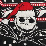 Disney  Tim Burton’s The Nightmare Before Christmas small 34/36 holiday sweater Photo 5