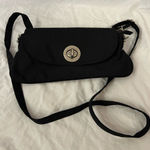 Baggallini  Nylon Front Clasp Crossbody Purse Black Photo 0