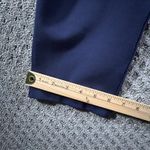 Betabrand Women's Dress Yoga Pants Navy Blue Size L Work Career Stretch capri Photo 7
