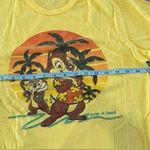 Disneyland resort chip n dale rescue rangers yellow tshirt women’s size small Photo 4