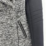 Diane Von Furstenberg  DVF Lulu Wool blend Boucle Long Coat Gray Black Women’s 0 Photo 5