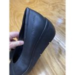Fly London Wedge Women 8.5 Black Leather Slip-On Round Toe Casual Wear S64 Photo 2