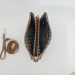 Crossbody Women's Bag/Purse/ Wristlet/ Clutch, Adjustable Shoulder Strap Brown NWOT Photo 8