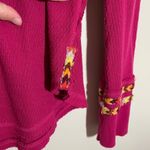 Free People Rainbow Thermal Henley Photo 5