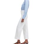 Madewell NWT  Tile White The Perfect Vintage Wide Leg Crop Jeans Size 25 Photo 1