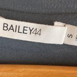 Bailey 44 Gray & Pink Striped & Floral Sleeveless Midi Layer Hem Dress S Photo 6