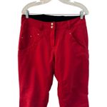 Obermeyer Red Ladies ski snowboard pants Winter Wear style 15110 size 8 Photo 4