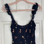 Capulet Gemma Tulip Mini Dress Black Floral Ruffle Sleeveless Smocked XS Revolve Photo 3