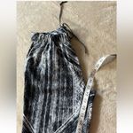 Lululemon  Women’s Jet Crop Luon Heat Wave‎ Black White Streaks Striped Size 6 Photo 10