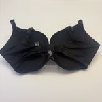 Victoria's Secret  Bombshell Plunge Super Push-up Bra Size 34DD Black Satin NEW Photo 2