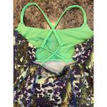 Lululemon Dancing Warrior Tank Floral Sport Multicolor Pistachio Size 4 Photo 5