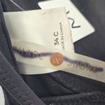 Shade & Shore  Black Padded Strapless Swim Sports Bra Beach Bikini Top 34C Photo 6