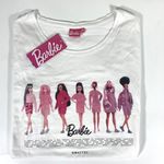 Barbie NWT  Women's Graphic T-shirt Cotton Pink Licensed Product Mattel Photo 4