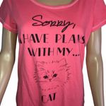 Jenni  I Have Plans With My Cat Nightshirt Photo 2