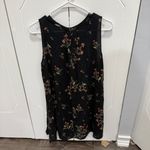 Free People Black Tree Swing Dress / Tank Top Photo 5