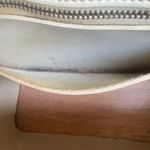 VTG Enid Collins of Texas Purse Fiesta del Sol Canvas Wood Jewels Sun Celestial Tan Photo 12